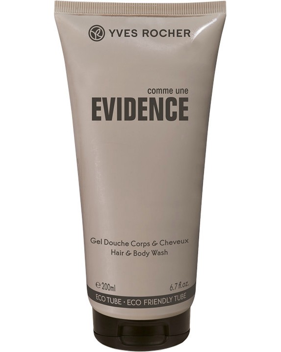 Yves Rocher Comme Une Evidence Homme Hair & Body Wash -        -  