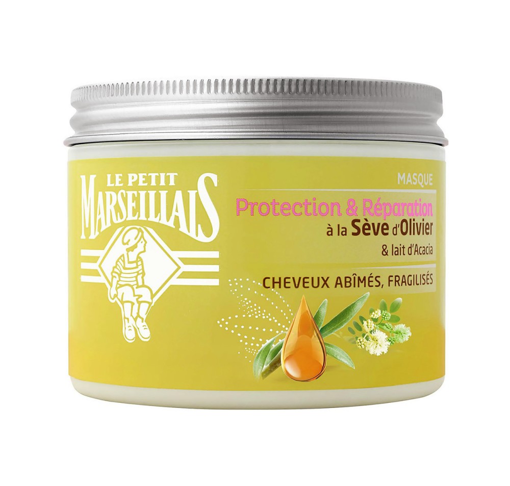 Le Petit Marseillais Protection & Reparation Sève d'Olivier & Lait d'Acacia Masque -           - 