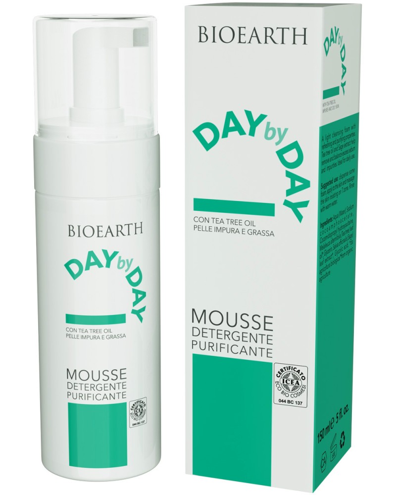 Bioearth Day by Day Mousse Detergente Purificante -       ,      "Day by Day" - 