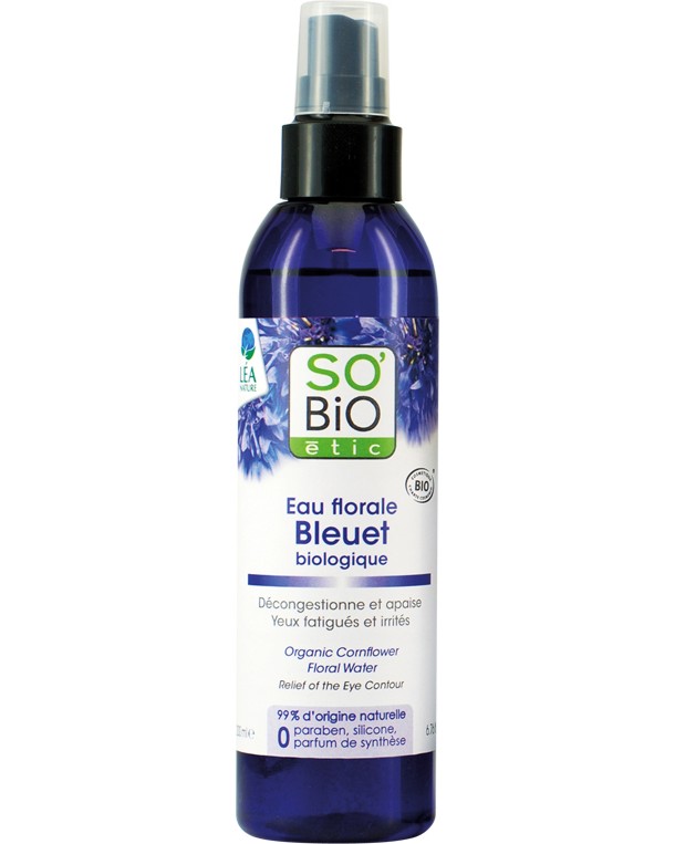 SO BiO Etic Organic Cornflower Water -      - 