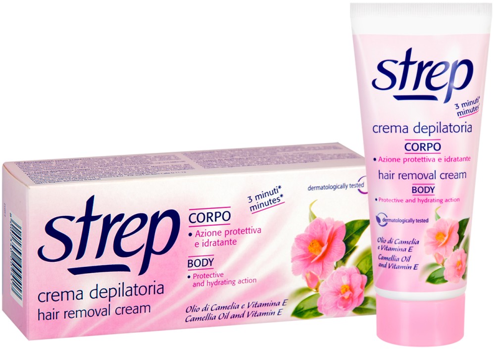 Strep Body Hair Removal Cream -         E - 