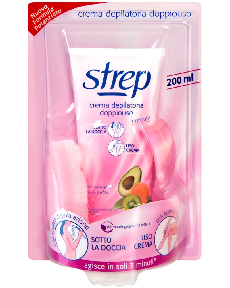 Strep Dual Use Depilatory Cream Shower Use -          - 