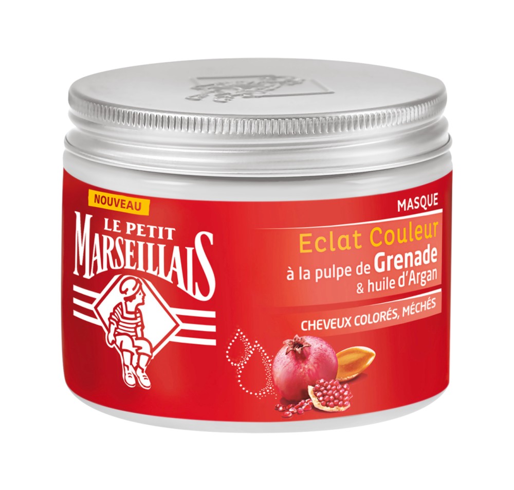 Le Petit Marseillais Eclat Couleur Grenade & Huile d'Argan Masque -         - 