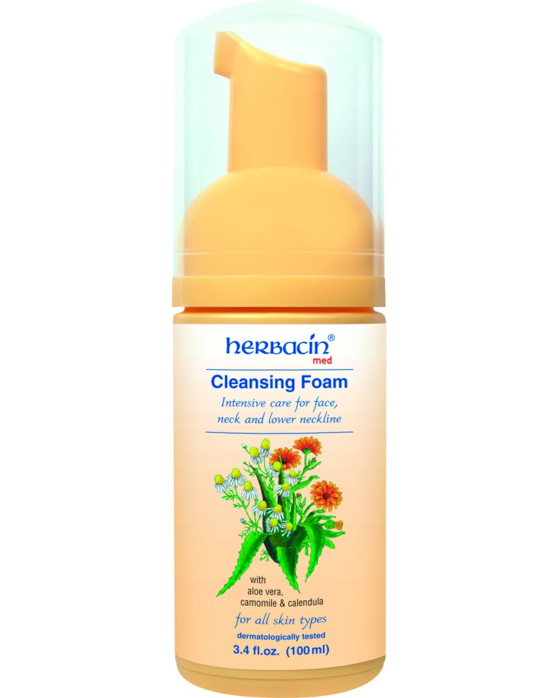 Herbacin Med Cleansing Foam -       "Med" - 