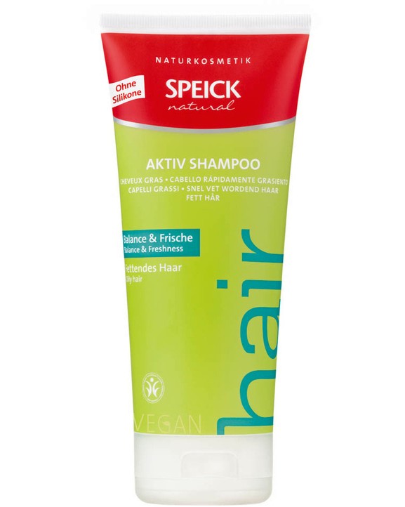 Speick Natural Aktiv Balance & Vitality Shampoo -        "Natural" - 