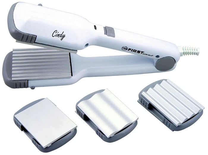 First Austria Cindy 4 in 1 Hair Crimper Set FA-5670-1 First Austria Cindy 4 in 1 Hair Crimper Set FA-5670-1 - Преса за коса с 4 приставки - продукт