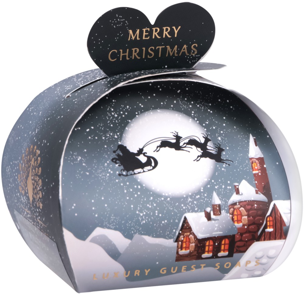 English Soap Company Winter Village Luxury Guest Soaps -   -   3 x 20 g - 