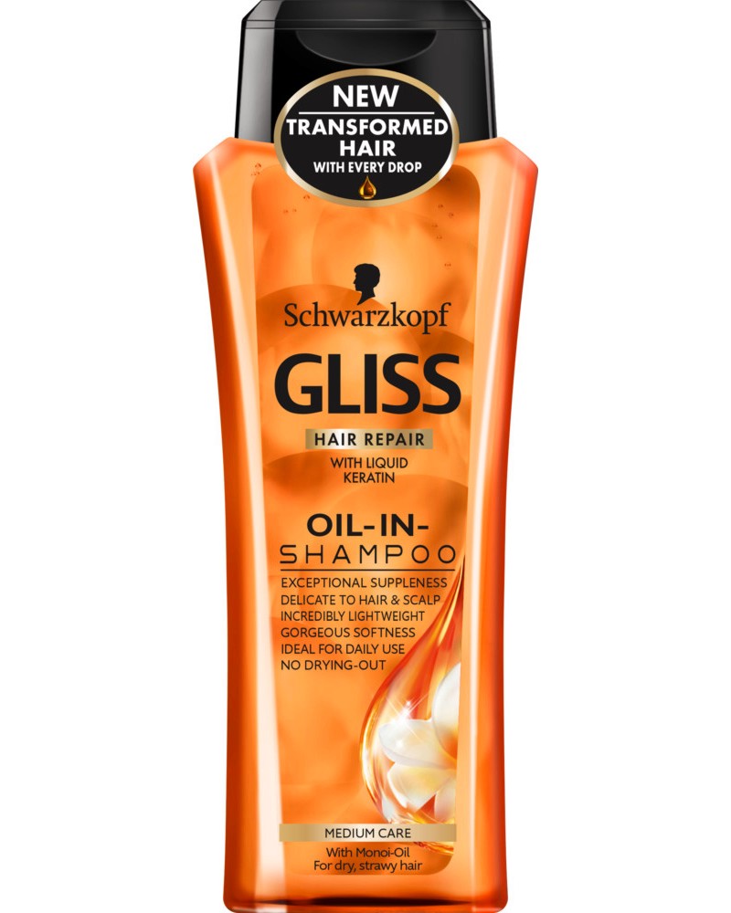 Gliss Monoi Oil-in-Shampoo -            - 