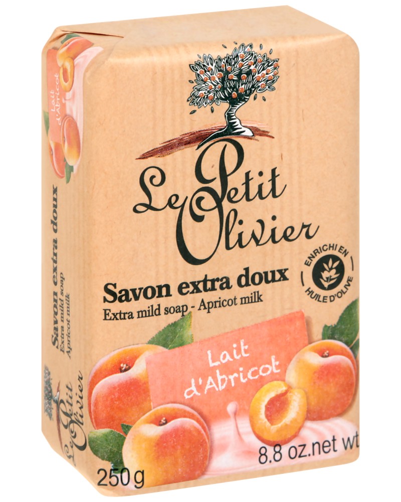 Le Petit Olivier Extra Mild Soap Apricot Milk -        - 