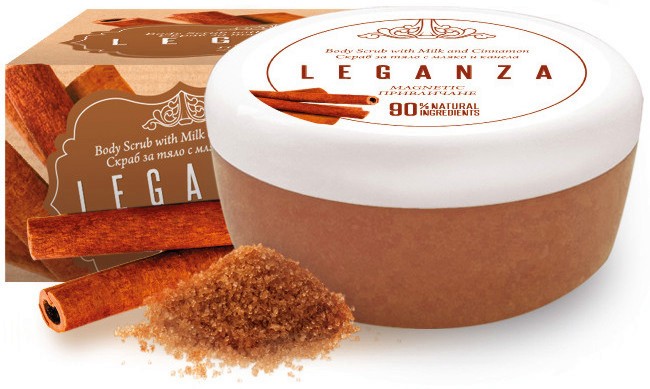 Leganza Magnetic Milk & Cinnamon Scrub -          - 