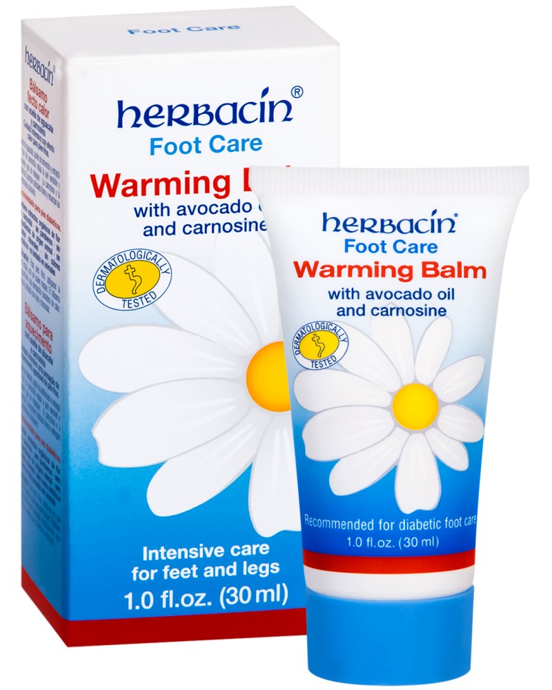 Herbacin Foot Care Warming Balm -           - 