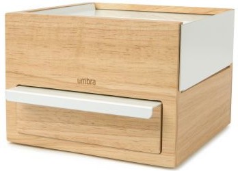 Органайзер за бижута и гримове UMBRA Stowit Mini Органайзер за бижута и гримове UMBRA Stowit Mini - 15 x 17 x 11 cm, в натурален цвят - продукт