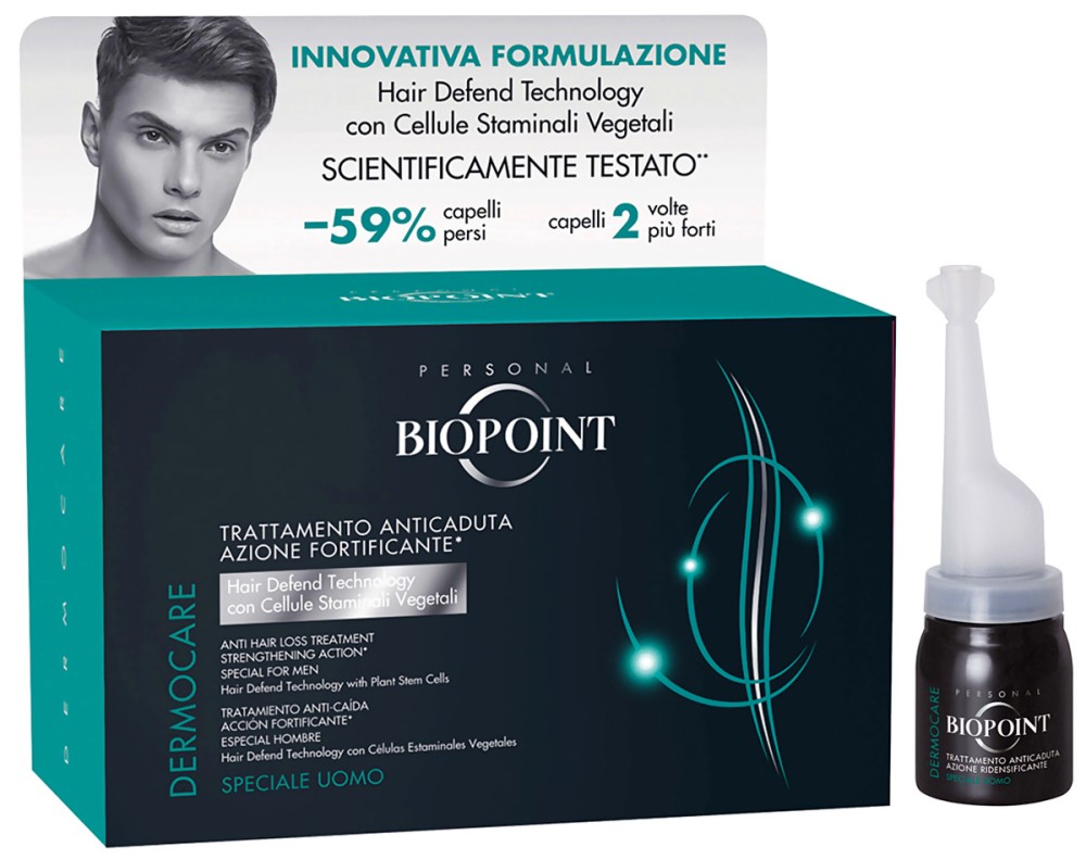 Biopoint Dermocare Anticaduta Uomo Anti-Hair Loss Lotion - ������ ������ ������� �� ���� � ���������� �������� ������ �� ������� "Dermocare Anticaduta" - �������