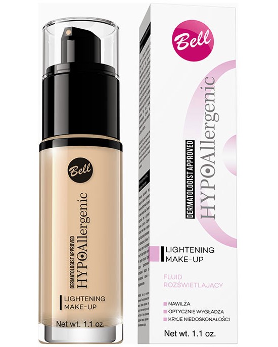 Bell HypoAllergenic Lightening Make-Up -        "HypoAllergenic" -   