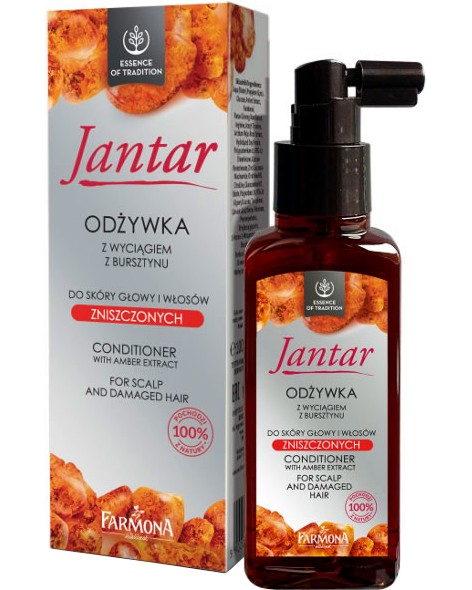 Farmona Essence of Tradition Jantar Conditioner - Балсам-концентрат за скалп и увредена коса с кехлибар от серията Jantar - балсам