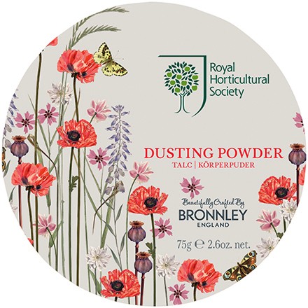 Bronnley RHS Poppy Meadow Dusting Powder -         "Poppy Meadow" - 