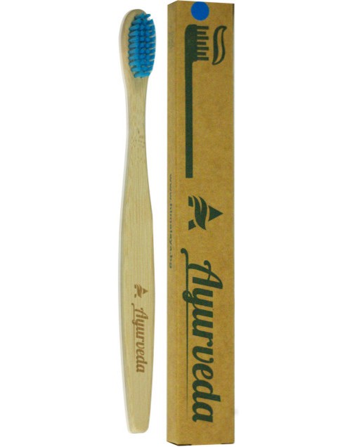 Ayurveda Medium Soft Toothbrush -     - 