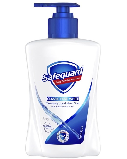Safeguard Classic Pure White Liquid Soap - ����� ����� � ��������������� ����� - �����
