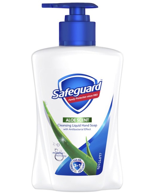 Safeguard Aloe Liquid Soap Safeguard Aloe Liquid Soap - Течен сапун с алое вера - сапун