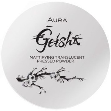 Aura Geisha Mattifying Translucent Pressed Powder -     - 