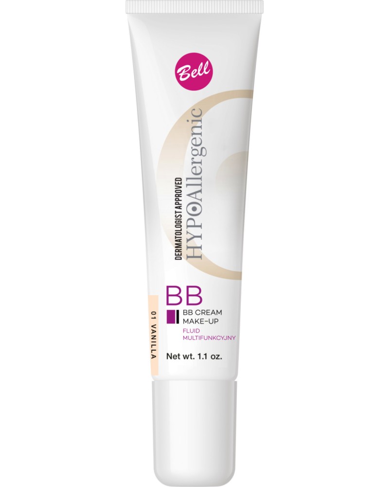 Bell HypoAllergenic BB Cream Make-Up -  BB      "HypoAllergenic" - 