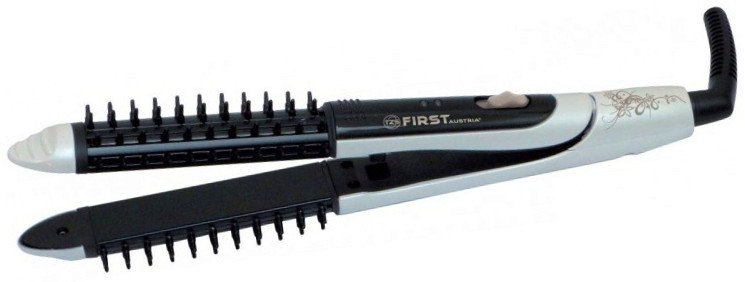 First Austria 2 in 1 Hair Straightener & Styling Brush FA-5671-3 -           - 
