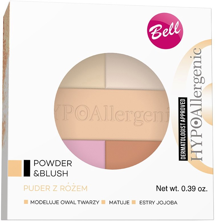 Bell HypoAllergenic Powder & Blush All In One -           "HypoAllergenic" - 