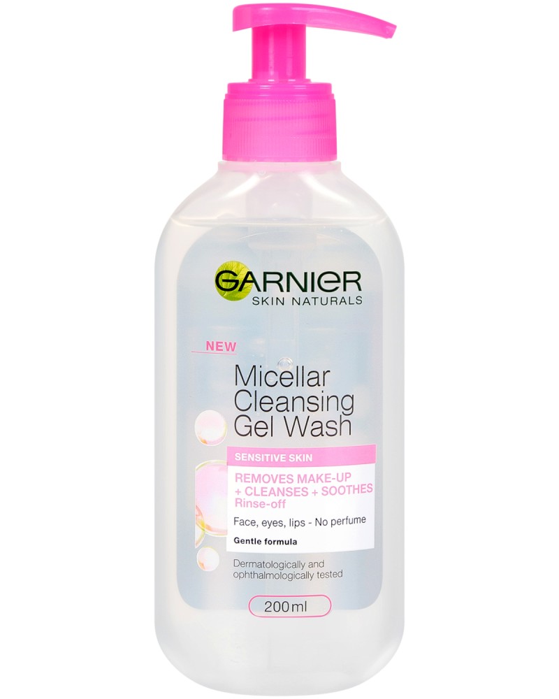 Ganier Skin Naturals Micellar Cleansing Gel Wash -          "Skin Naturals" - 