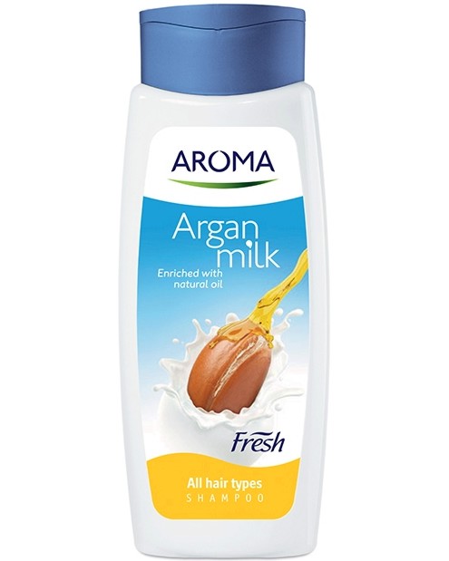 Aroma Fresh Argan Milk Shampoo -        "Fresh" - 