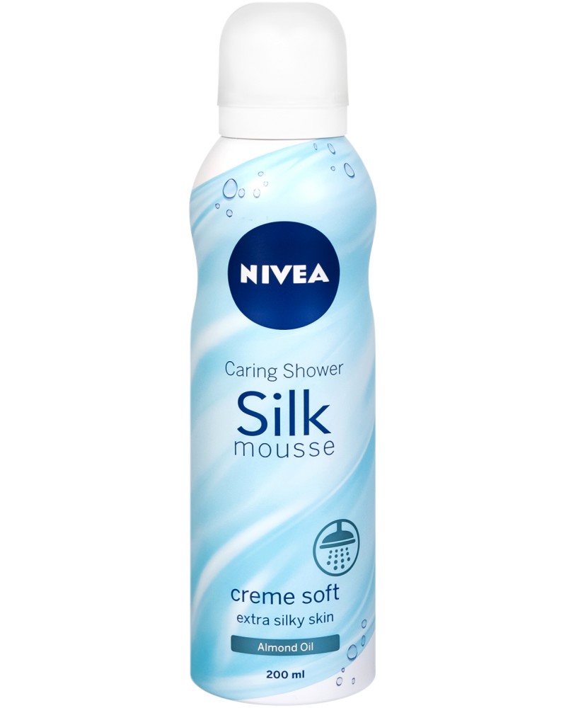 Nivea Creme Soft Care Shower Silk Mousse -           - 