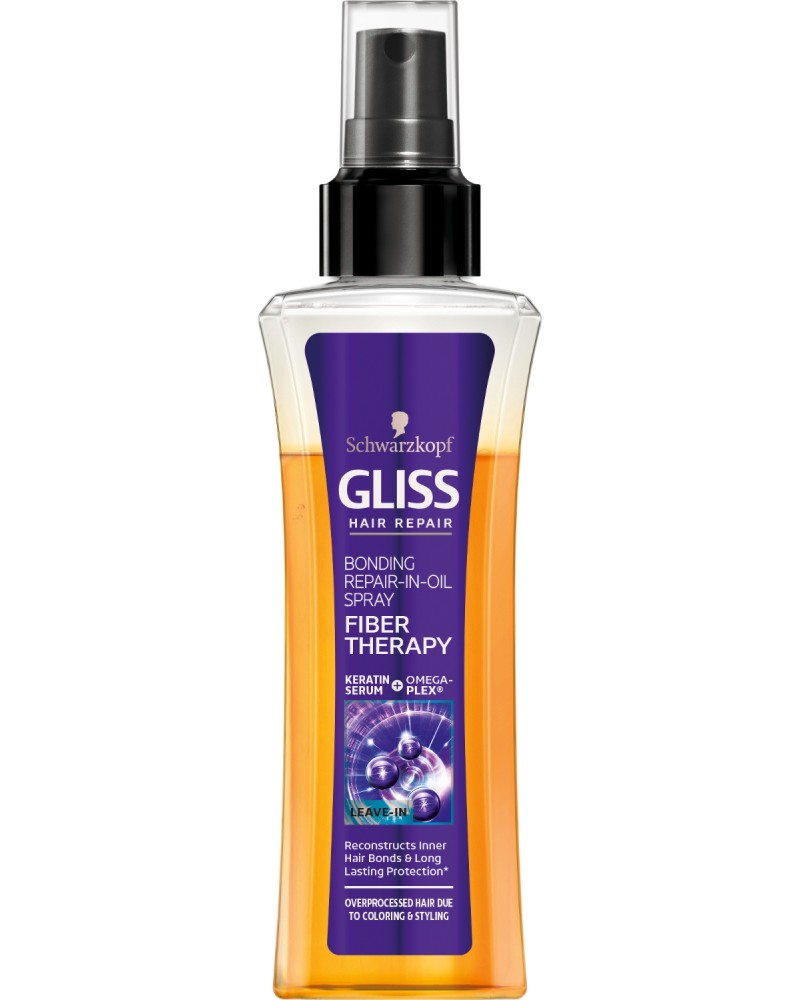 Gliss Fiber Therapy Bonding Repair-In-Oil Spray -           "Fiber Therapy" - 