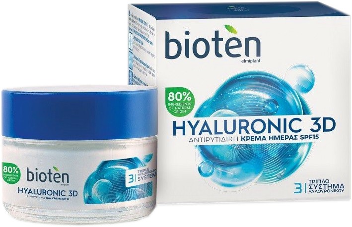 Bioten Hyaluronic 3D Antiwrinkle Day Cream SPF 15 -        Hyaluronic 3D - 