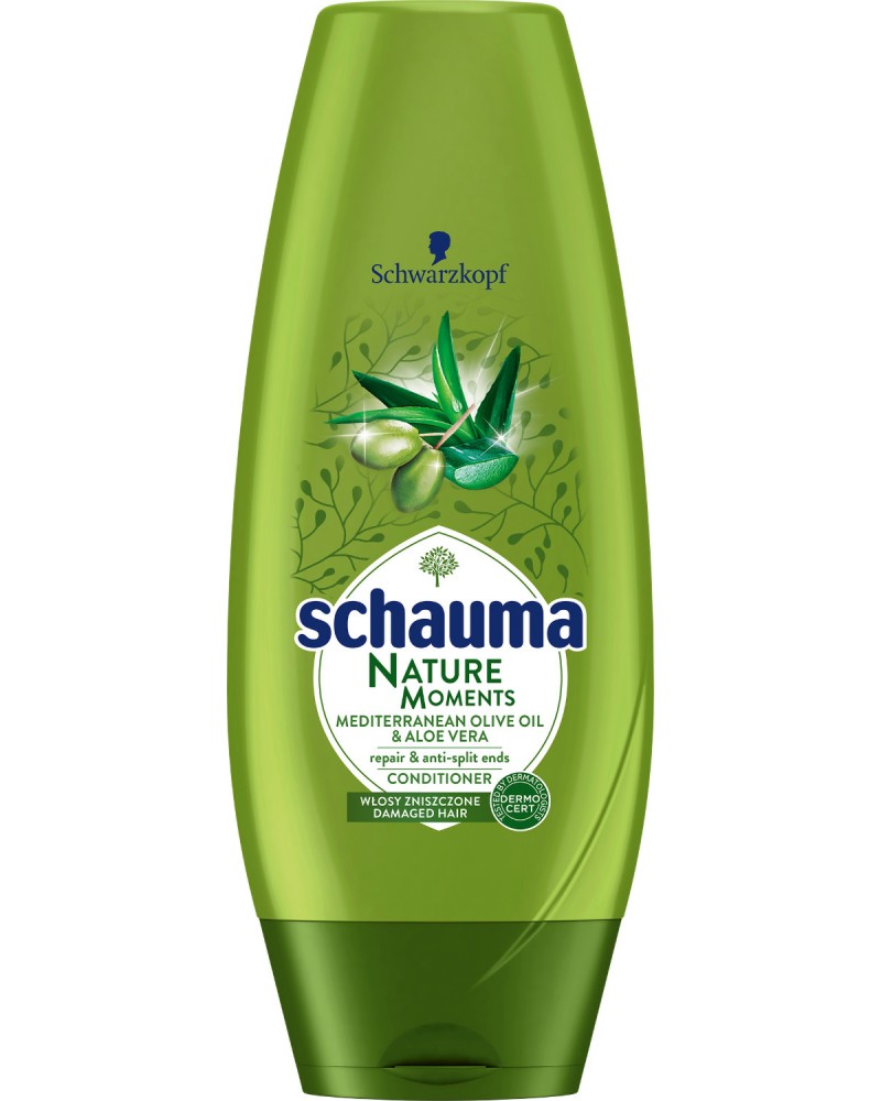 Schauma Nature Moments Mediterranean Olive Oil & Aloe Vera Conditioner -                 "Nature Moments" - 