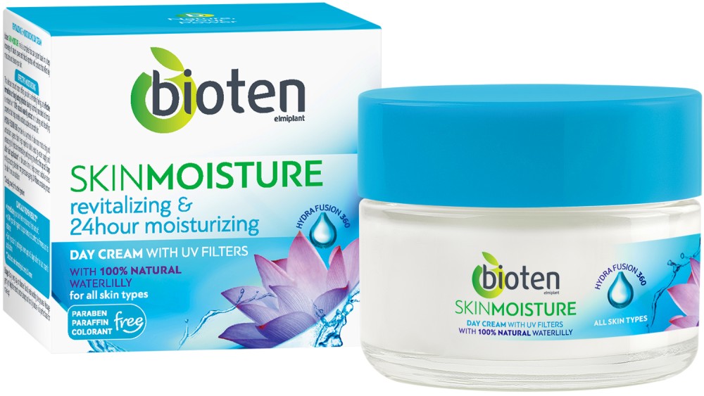 Bioten Skin Moisture Revitalizing & 24 Hour Moisturizing Day Cream -             UV    "Skin Moisture" - 