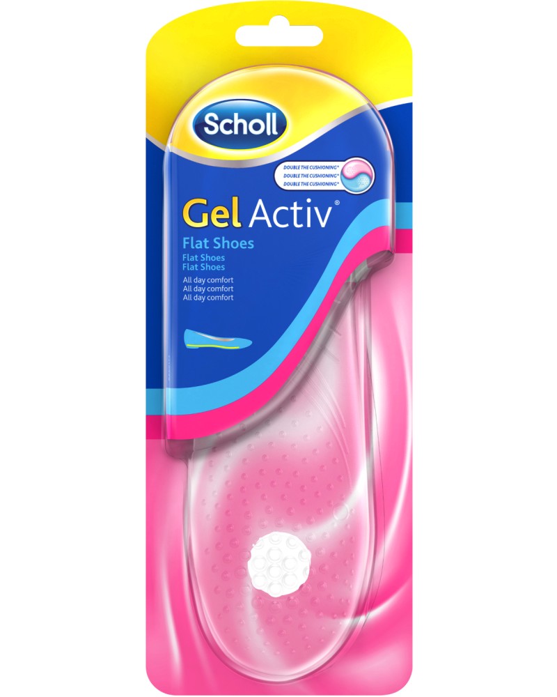 Scholl Gel Activ Flat Shoes -         "Gel Activ Women" - 