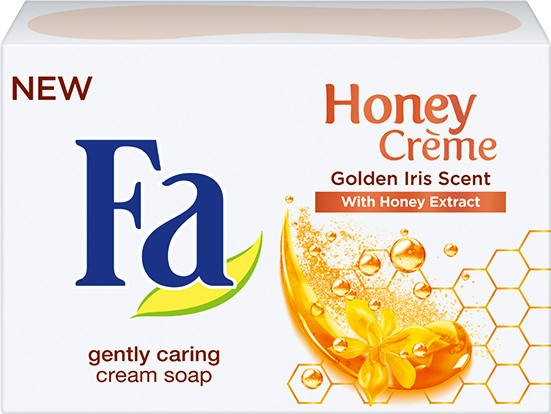 Fa Honey Creme Golden Iris Scent Cream Soap -            - 