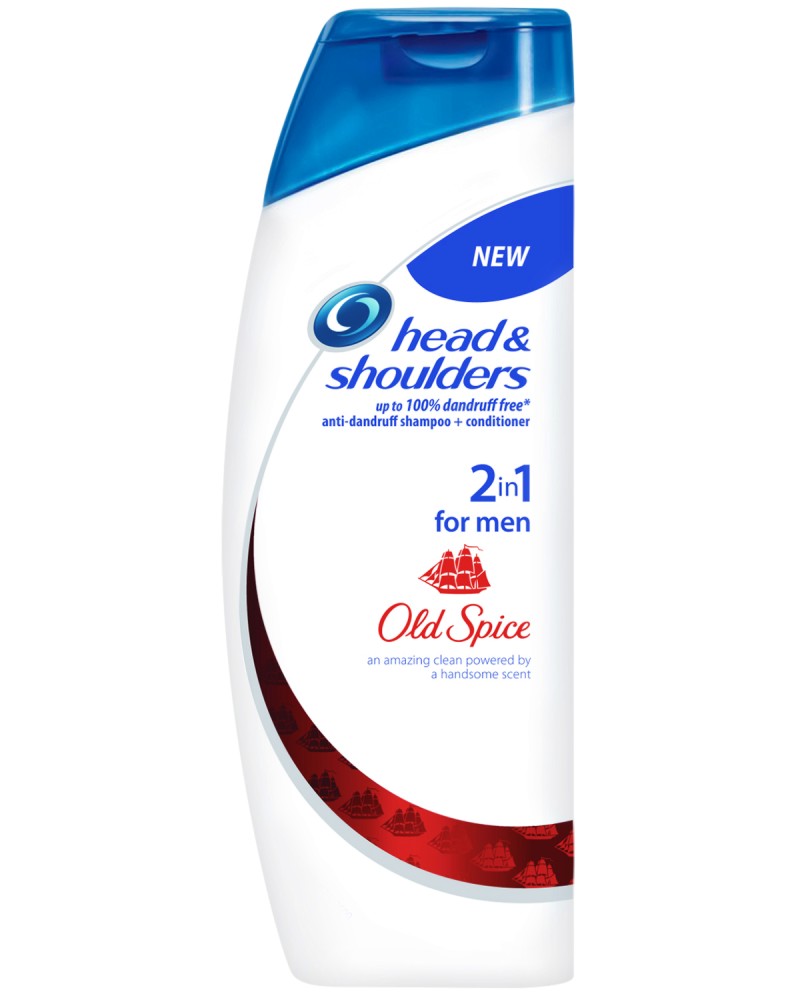 Head & Shoulders Old Spice 2 in 1 for Men -    2  1     - 