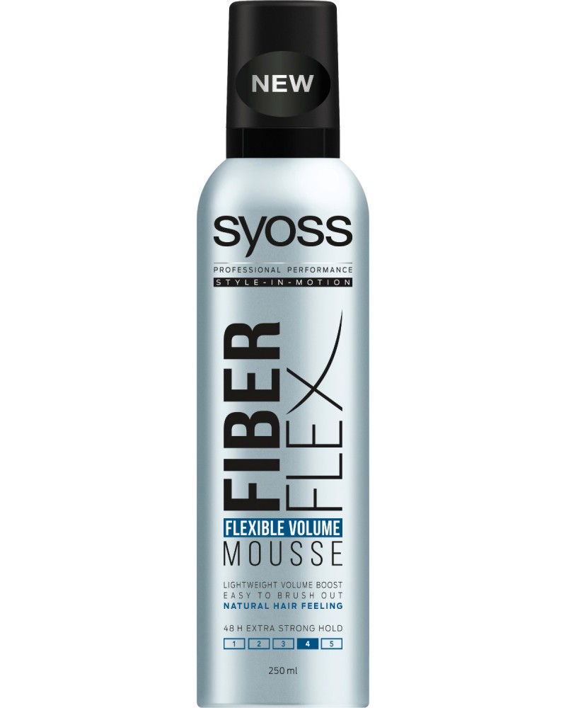 Syoss Fiber Flex Volume Mousse -         - 