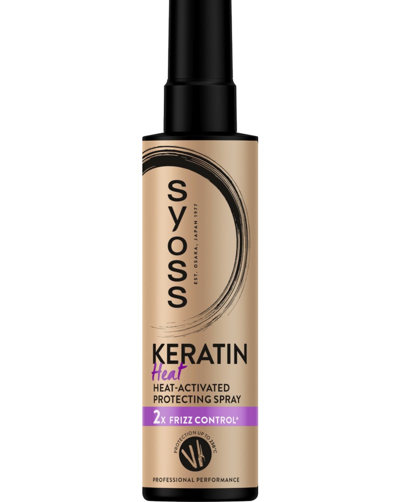 Syoss Keratin Heat Spray -         Keratin - 