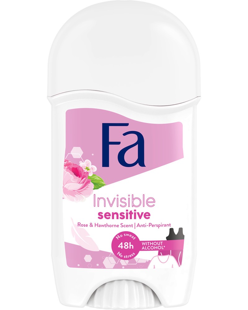 Fa Invisible Sensitive Anti-Perspirant Stick -      - 
