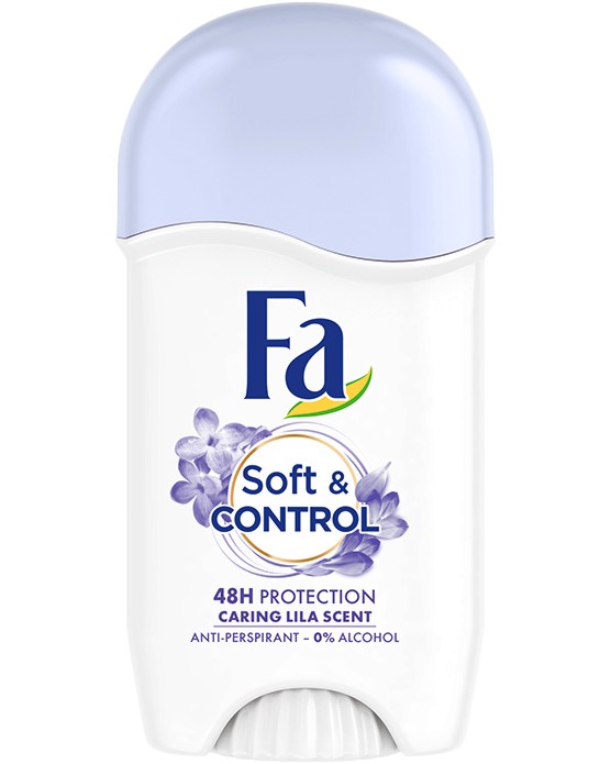 Fa Soft & Control Caring Lila Scent Anti-Perspirant Stick -          - 