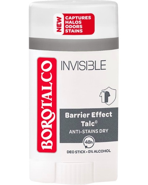 Borotalco Invisible Stick Deodorant -     - 