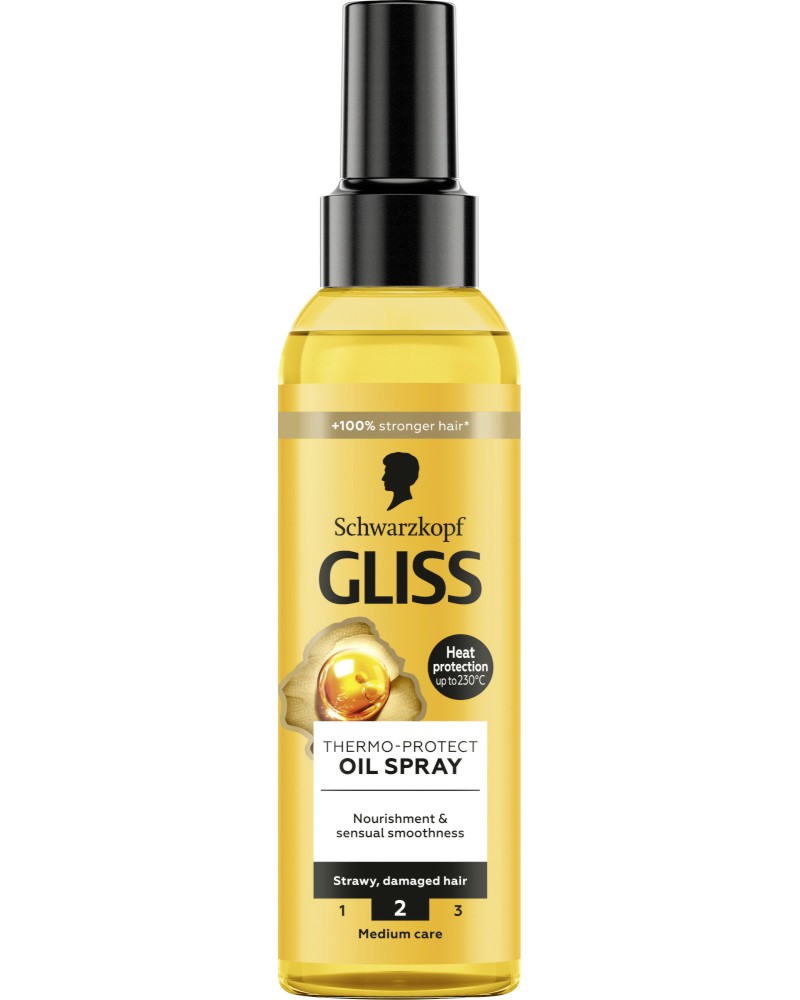 Gliss Thermo-Protect Oil Spray -       Oil Nutritive - 