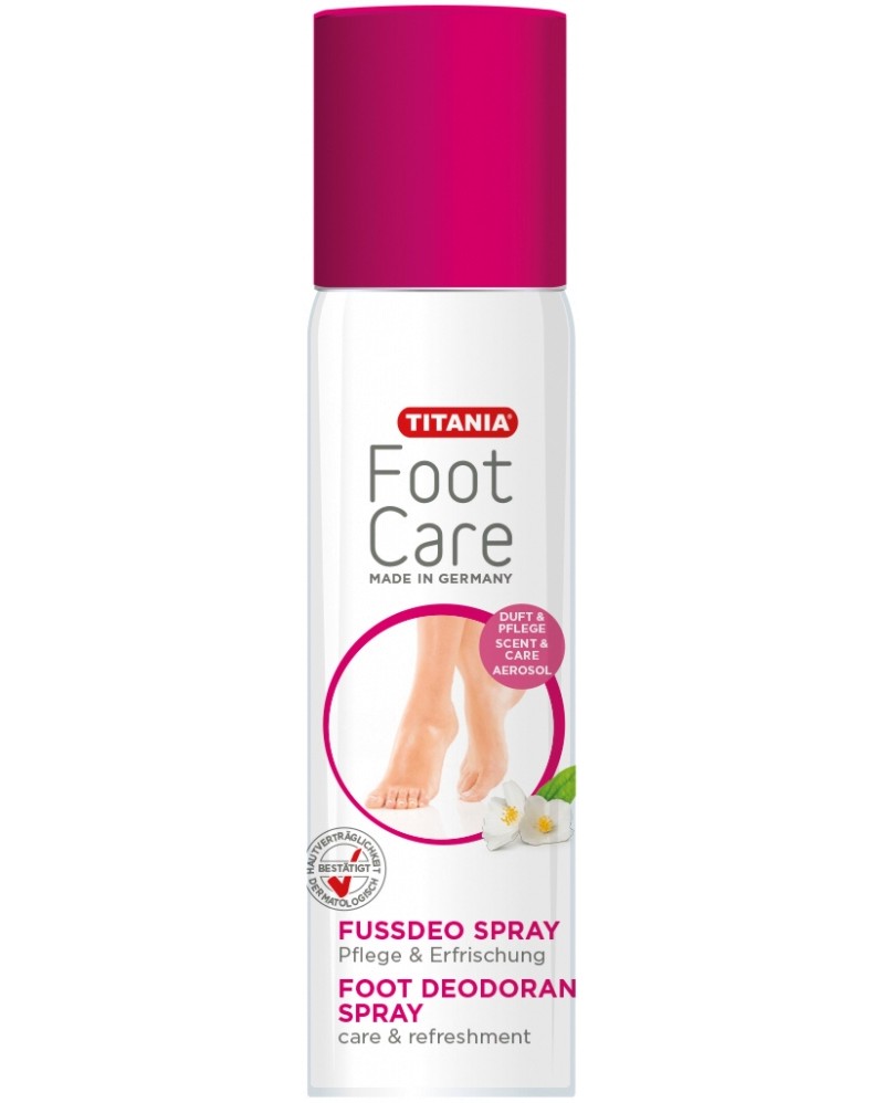 Titania Foot Care Foot Deodorant Spray -       Foot Care - 