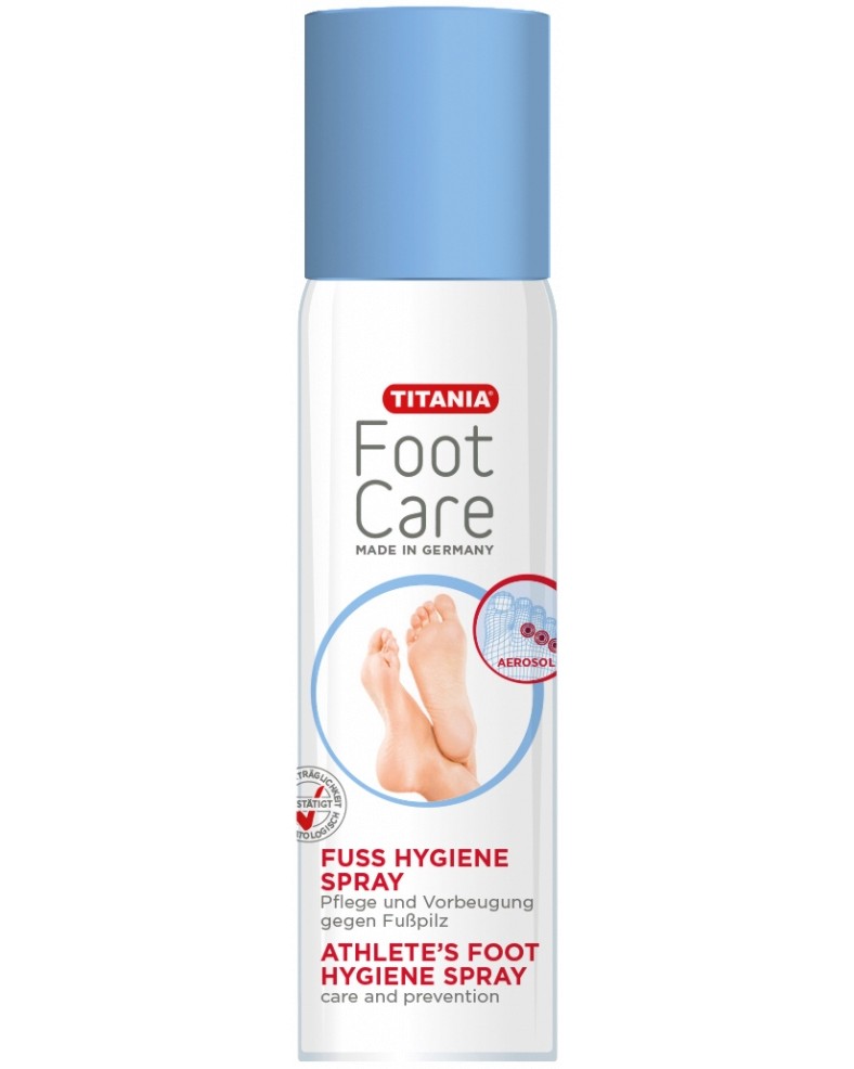 Titania Foot Care Athlete's Foot Hygiene Spray -       "Foot Care" - 