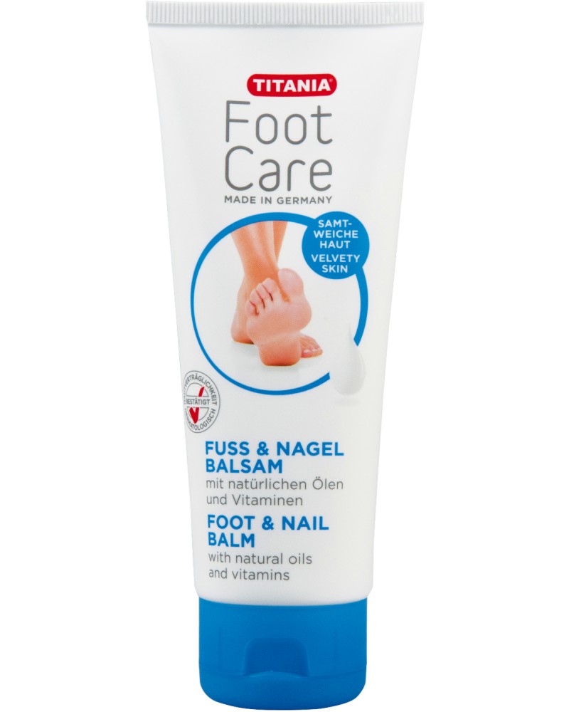Titania Foot Care Foot & Nail Balm - Балсам за стъпала и нокти от серията Foot Care - балсам