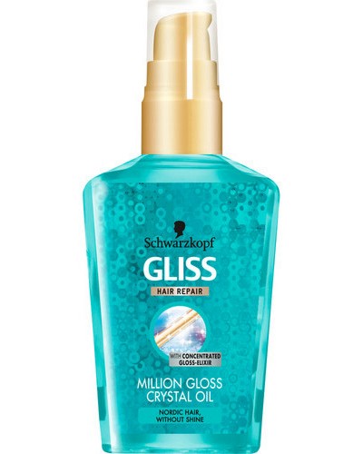 Gliss MIllion Gloss Crystal Oil -         Million Gloss" - 