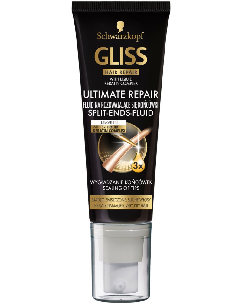 Gliss Ultimate Repair Split Ends Fluid -       "Ultimate Repair" - 