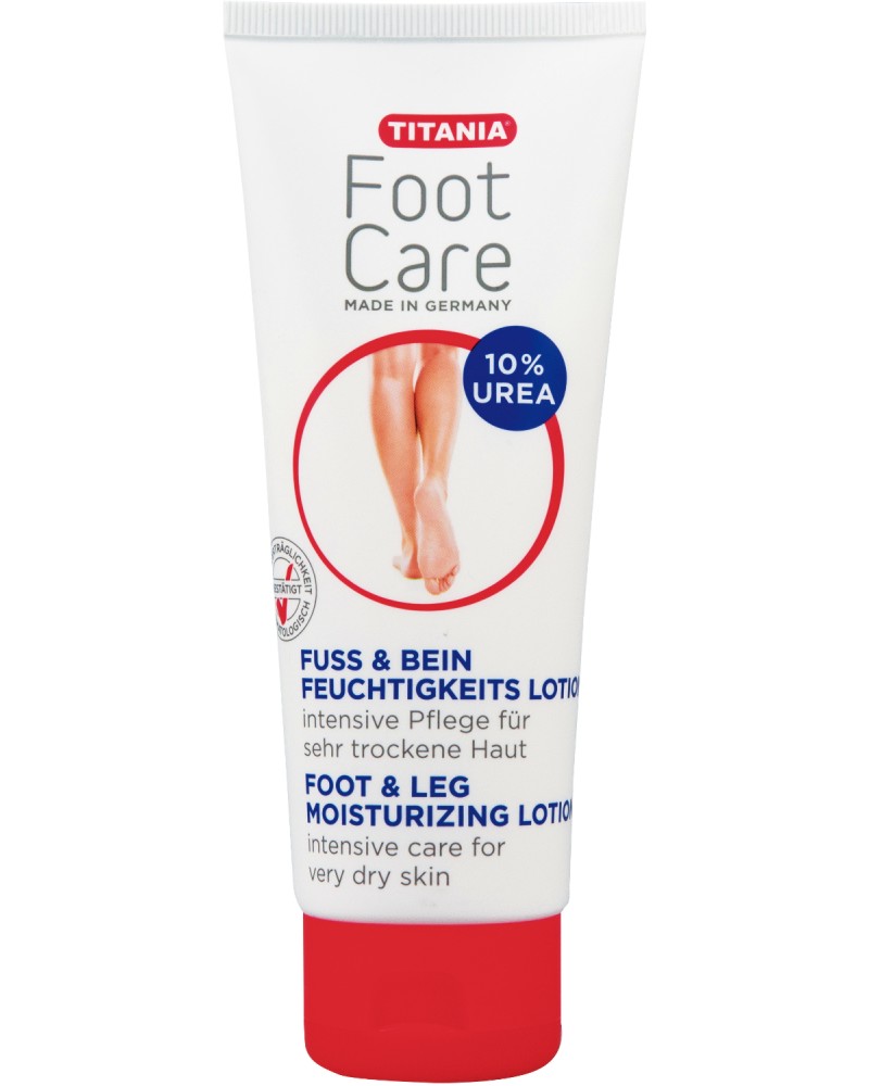Titania Foot Care Foot & Leg Moisturizing Lotion -            "Foot Care" - 