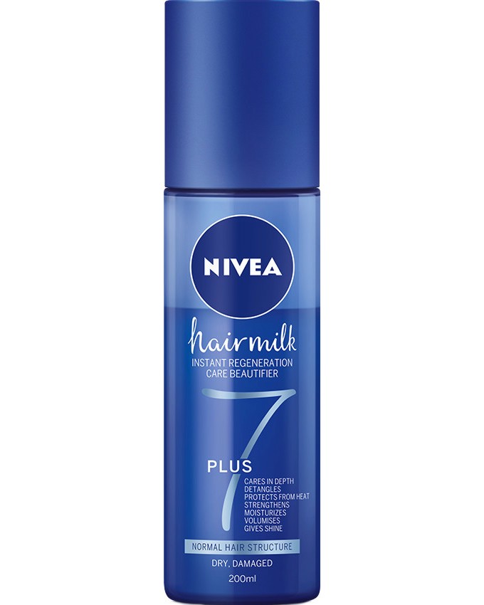 Nivea Hairmilk 7 Plus Instant Regenaration Spray -          "Hairmilk" - 